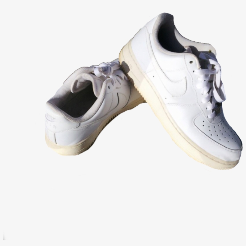 Shoes Nike Sticker Png White Tumblr Nikeshoes Whiteshoe - Sneakers, transparent png