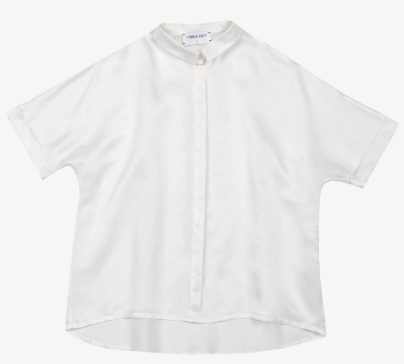 Handwoven Silk-cotton Blouse White Tona, transparent png