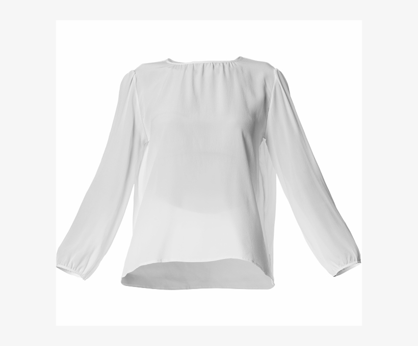 Patricia Ann Brubaker "let It Be" Crimson Silk Blouse - Blouse, transparent png