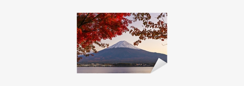 Go To Image - Poster: Seanpavonephoto's Mt. Fuji With Fall Colors, transparent png