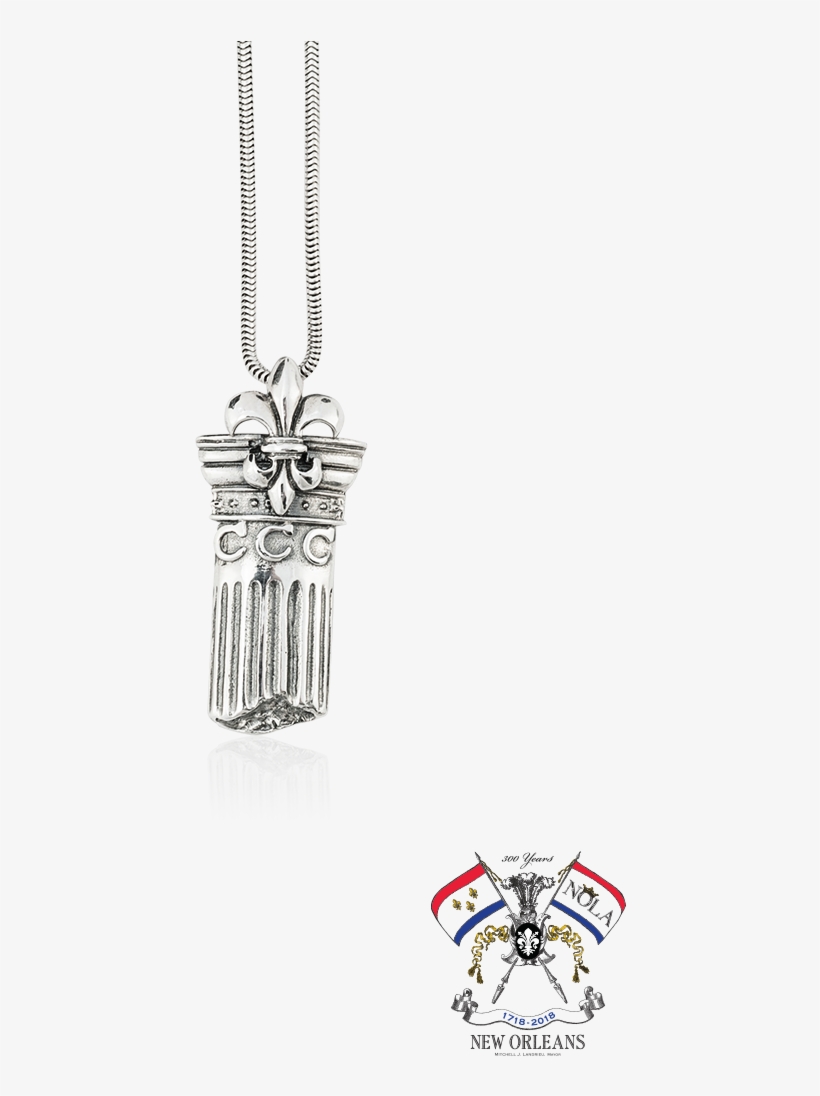 Tricentennial Column Fleur De Lis Pendant - Mignon Faget Tricentennial Column Fleur De Lis Key, transparent png