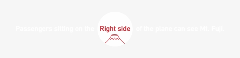 Passengers Sitting On The Right Side Of The Plane Can - Mount Fuji, transparent png