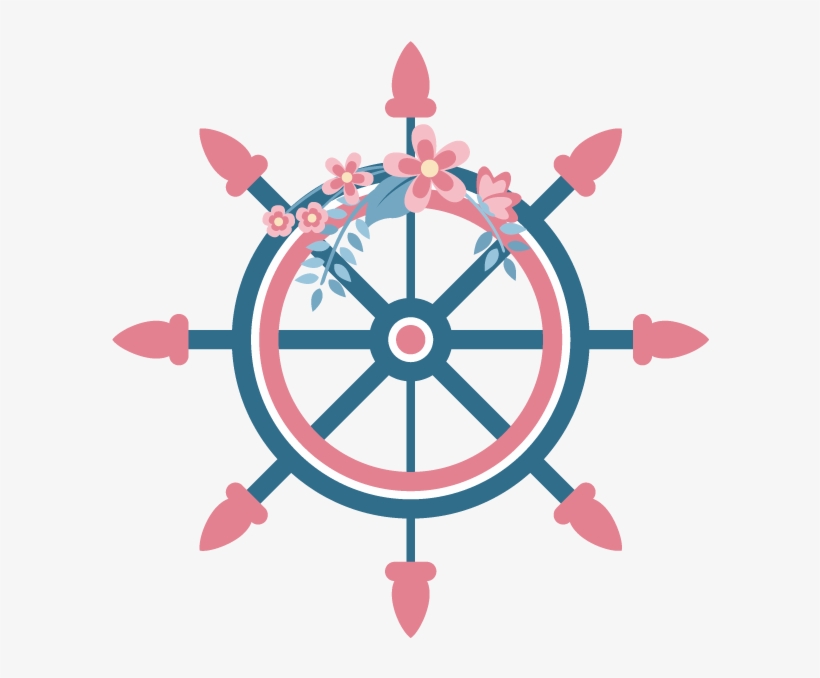 Ships Wheel Rudder Steering Wheel - Boat Wheel Vector, transparent png