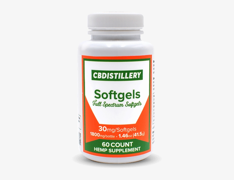 30mg Full Spectrum Cbd Infused Softgels 30 Count, transparent png