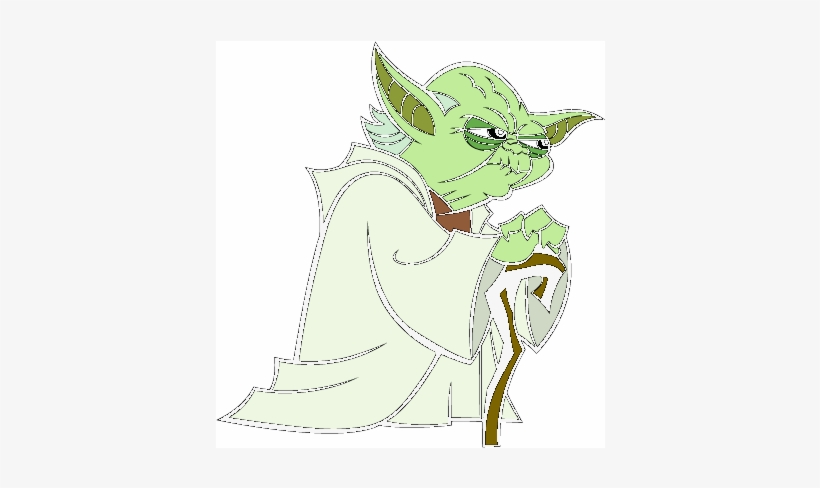 Report - Star Wars Cartoon Yoda, transparent png