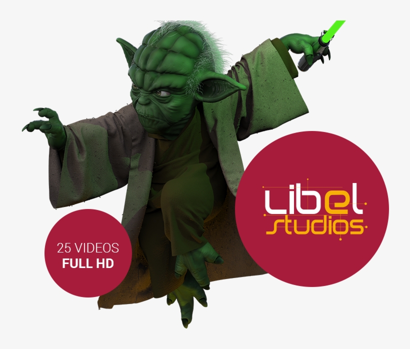 De Creación De Personajes Yoda Realizado En Zbrush, - Illustration, transparent png