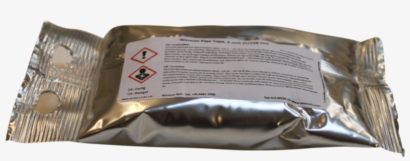 Wencon Pipe Tape 5 Unit - Label, transparent png