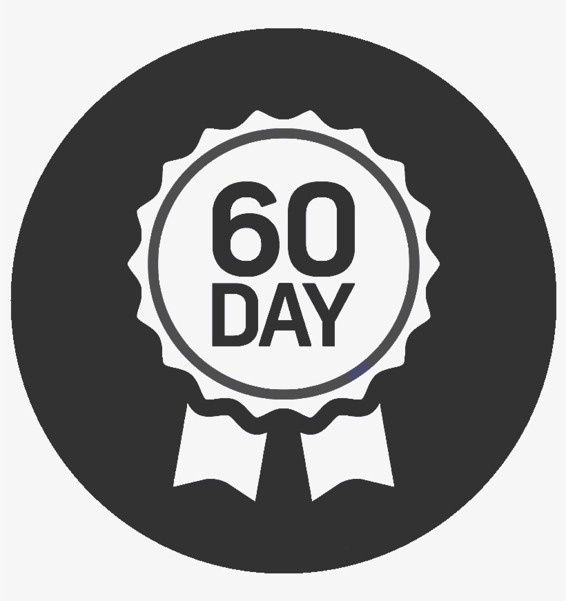 60 Day Money Back Guarantee - Terminal West Logo, transparent png