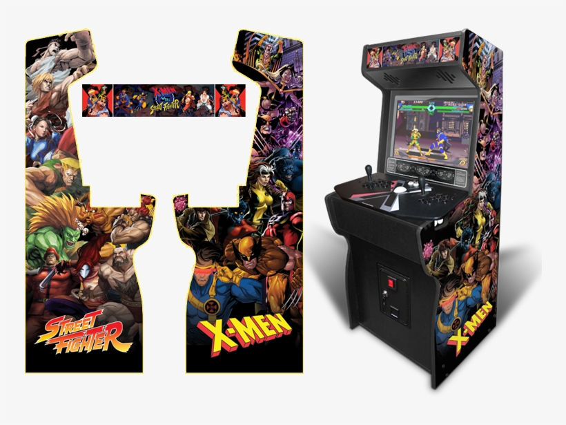 Custom Permanent Full Size X-men Vs Street Fighter - Arcade X Men Vs Street Fighter, transparent png
