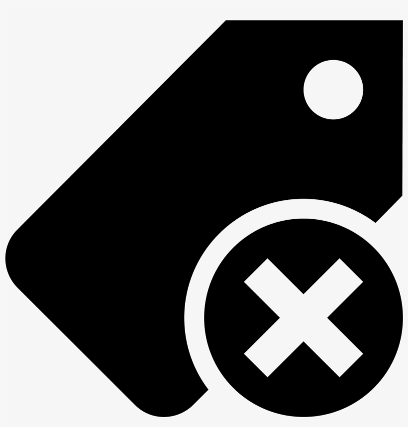 The Image Is A Price Tag That Would Usually Be - Icon, transparent png