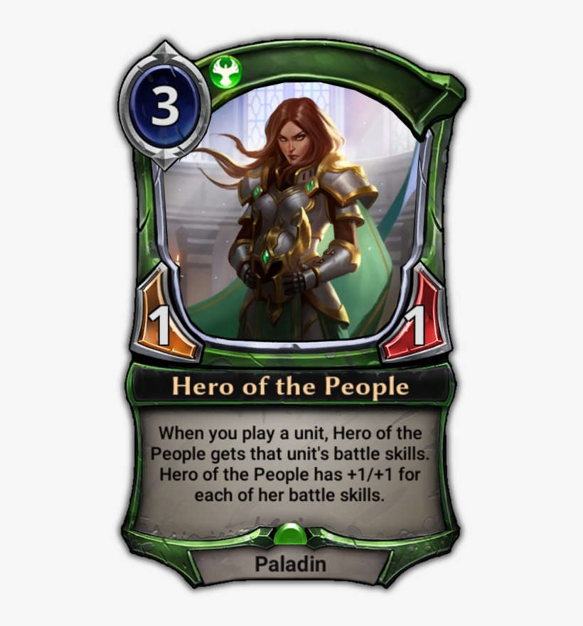 Hero Of The People - Hero Of The People Eternal Card Game, transparent png