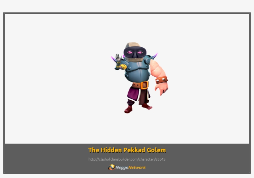 The Hidden Pekkad Golem Character - Cartoon, transparent png