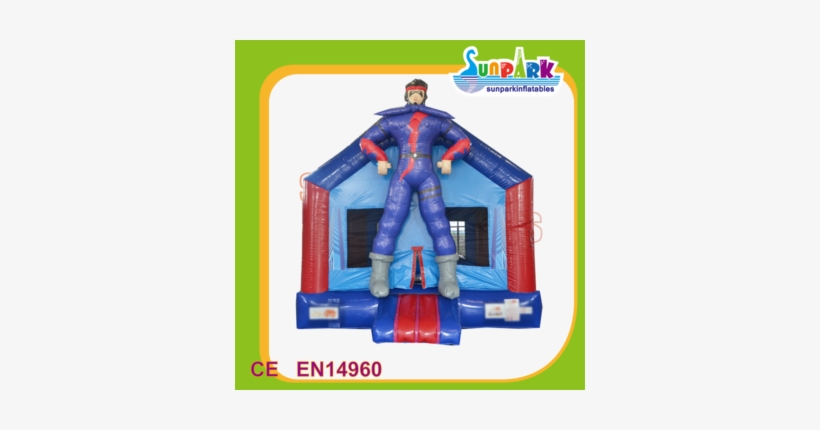 Superman Inflatable Bouncer House Bouncing Castle Inflatable - Action Figure, transparent png