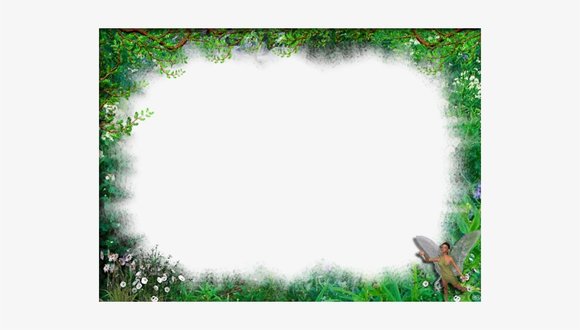 Frame2-02 - Grass Frame Png, transparent png