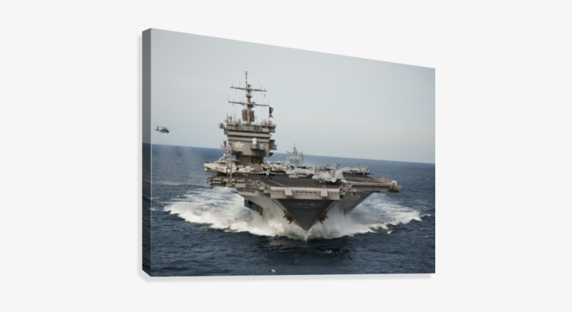 Uss Enterprise Transits The Atlantic Ocean - Uss Enterprise, transparent png