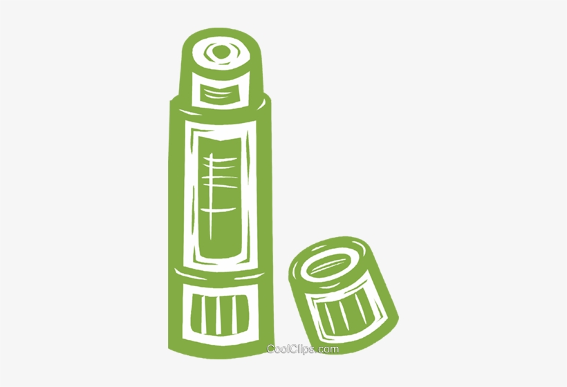 Glue Stick Royalty Free Vector Clip Art Illustration - Illustration, transparent png
