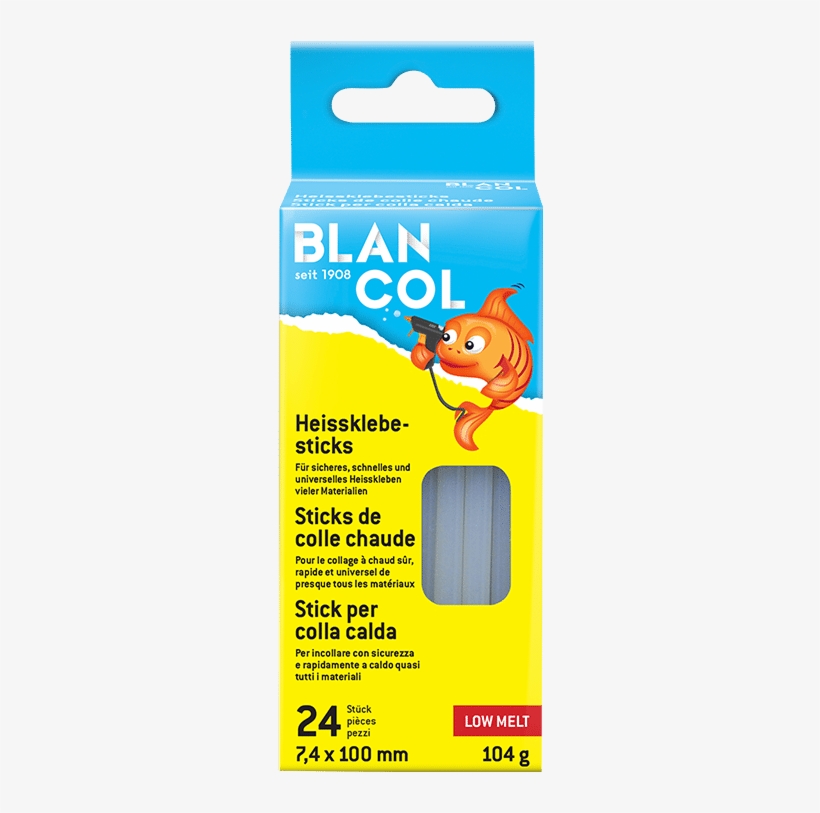 Martec Handels Ag Blancol Heissklebesticks Low Melt - Blancol Heissklebesticks, transparent png