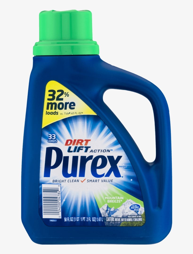 There Are New Purex Coupons This Week That Go Perfectly - Purex Laundry Detergent 50 Oz, transparent png