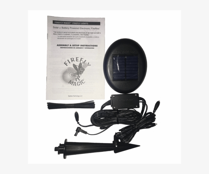 Kit, Fms 07s1wk, Solar Powered, 7 White Led's, Plug - Sparky The Firefly Bag, Adult Unisex, Natural, transparent png