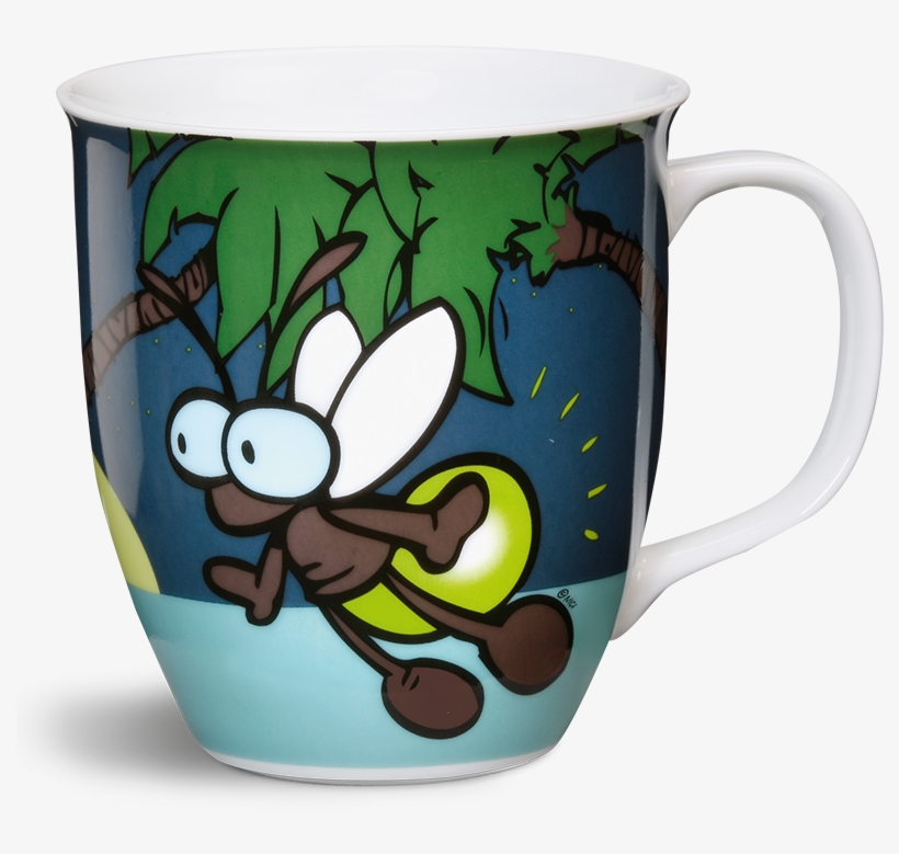 Nici Firefly Ringo - Nici Turquoise Glow In The Dark Firefly Mug, transparent png