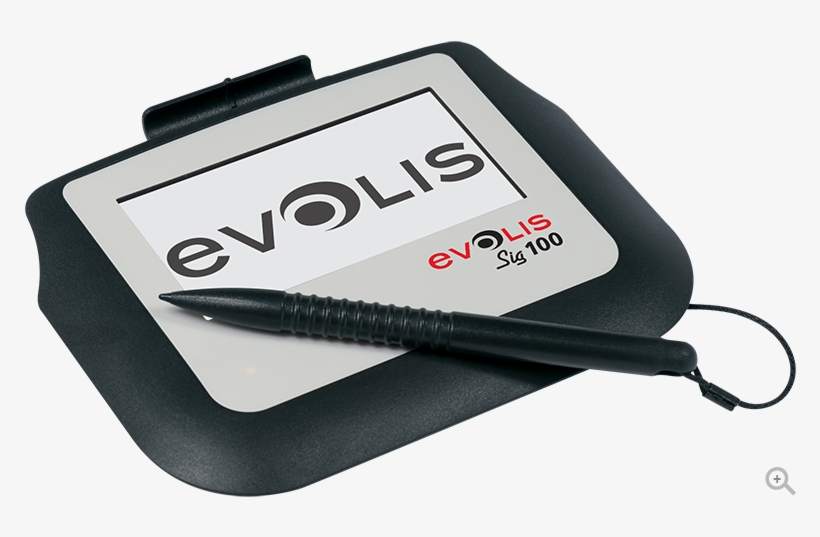 Compact Lcd Signature Pad - Evolis Sig100, transparent png