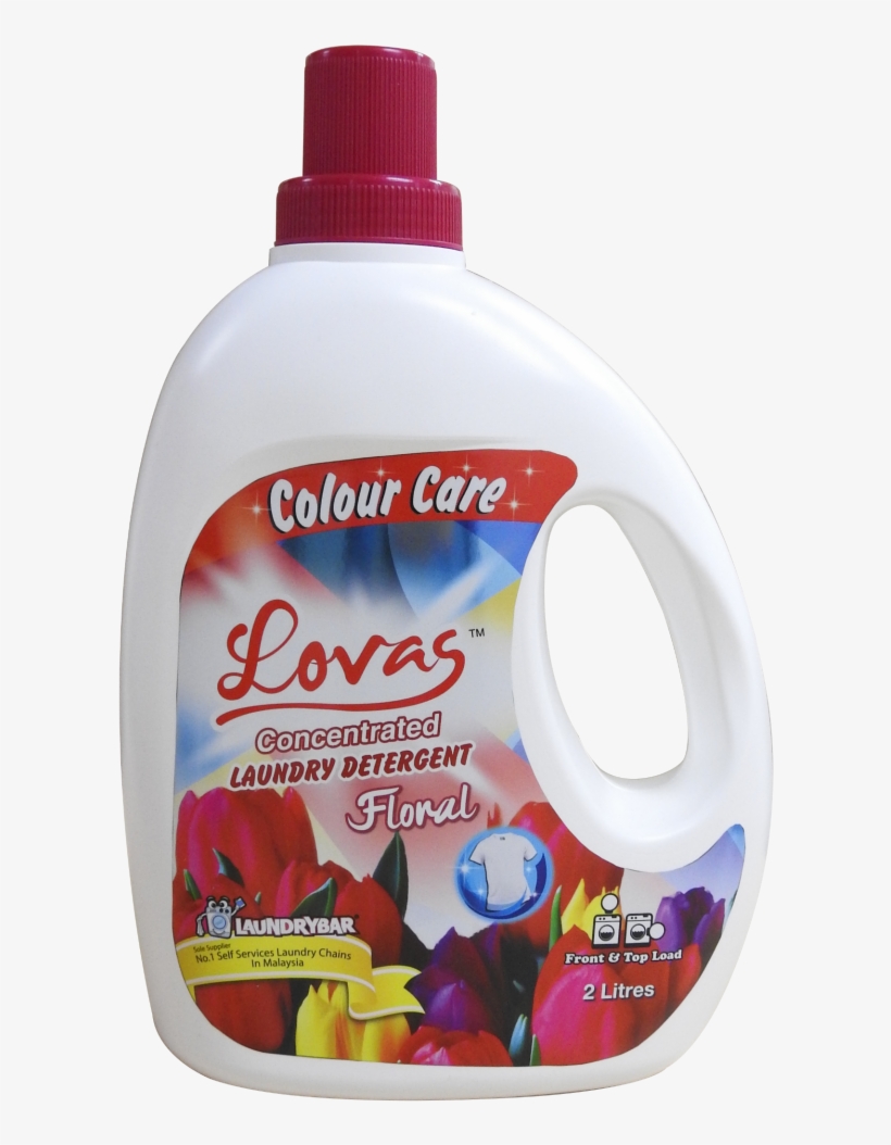 Lovas Concentrated Laundry Detergent [floral 2l] With - Detergent Malaysia, transparent png