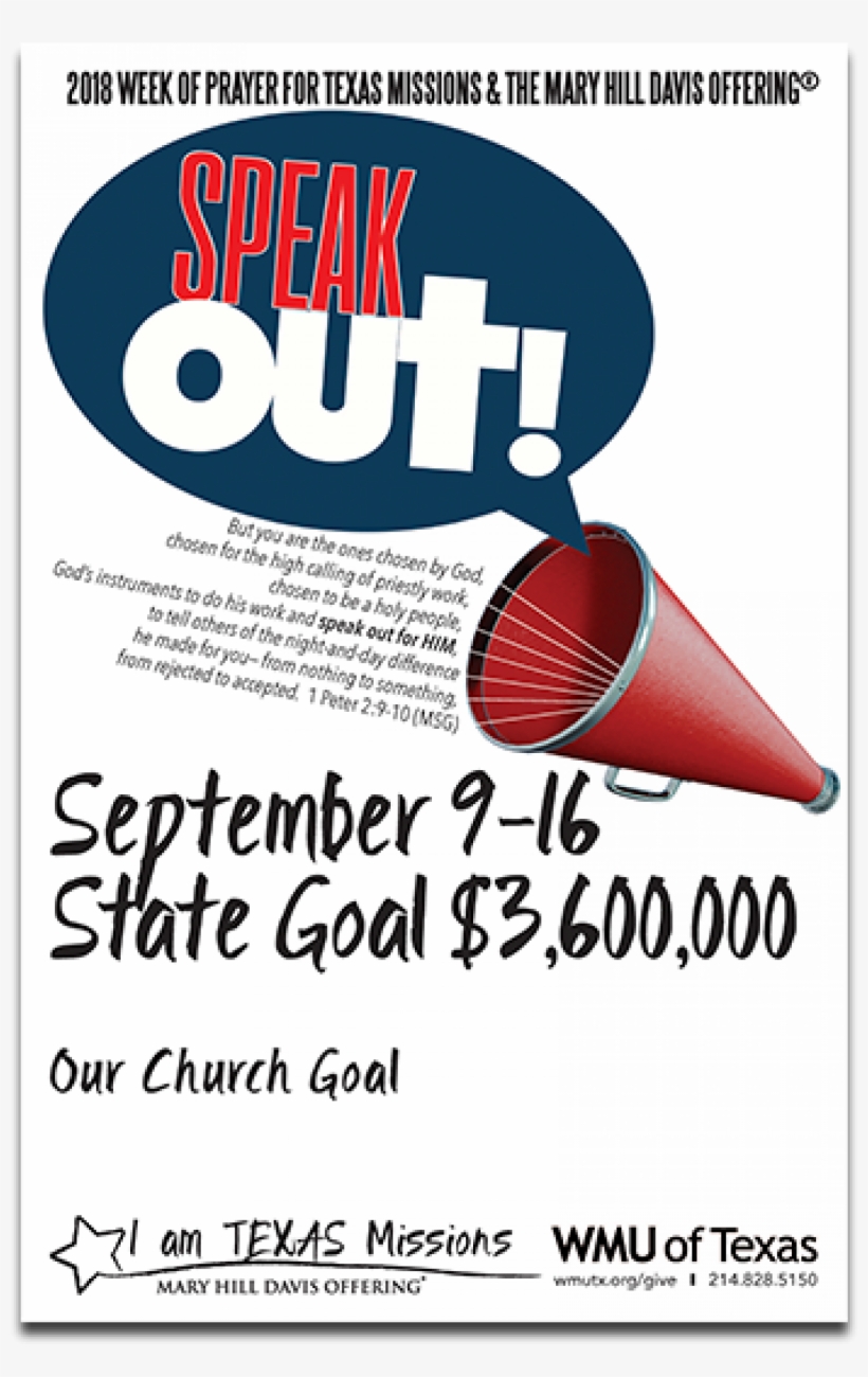 Churchwide Plans - Mary Hill Davis Offering 2018, transparent png
