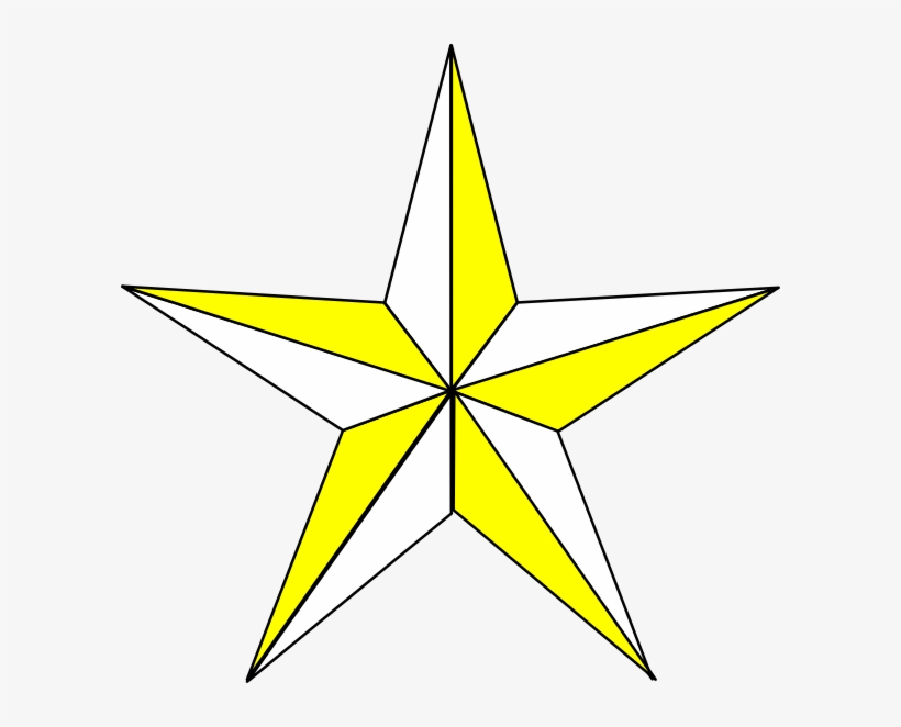 Texas Star Clip Art Emcyue Clipart - Blue With White Star Flag, transparent png