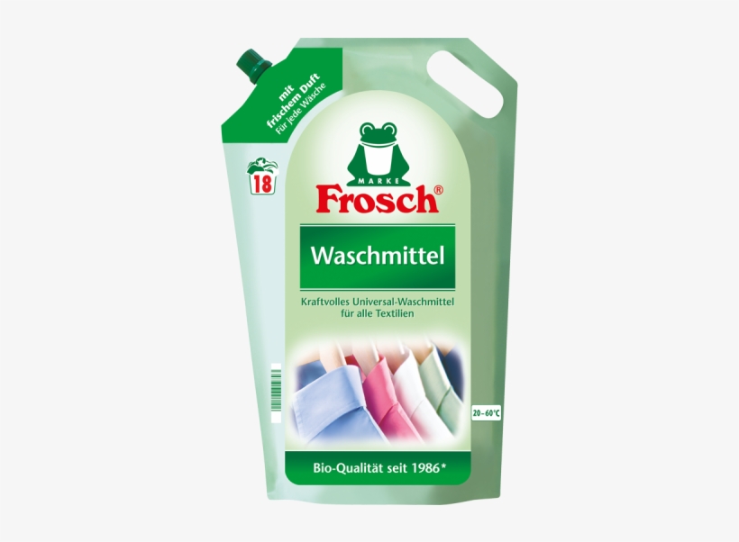 Detergent - Frosch Waschmittel, transparent png