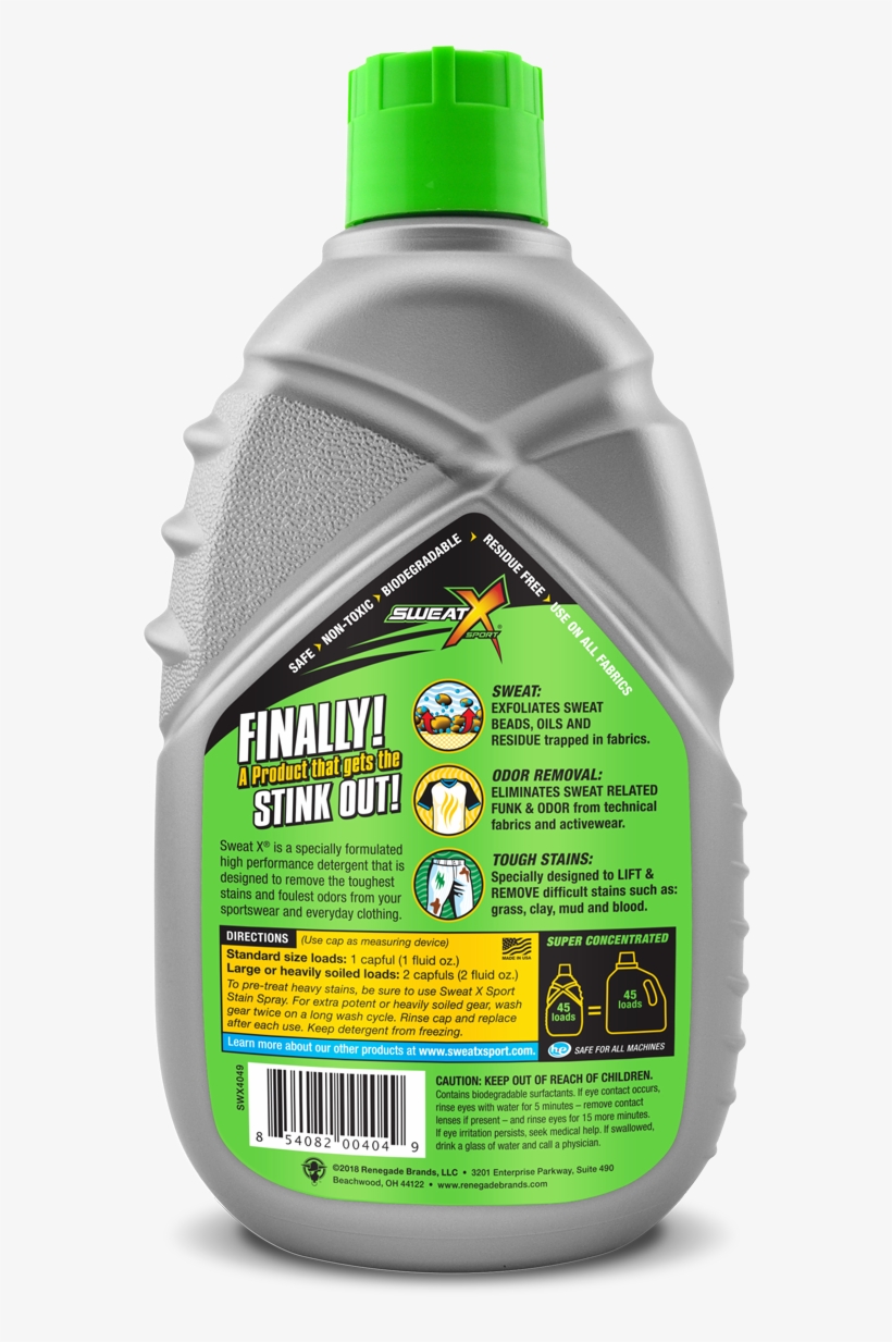 Product Image 1 - Sweat X Sport Laundry Detergent, transparent png