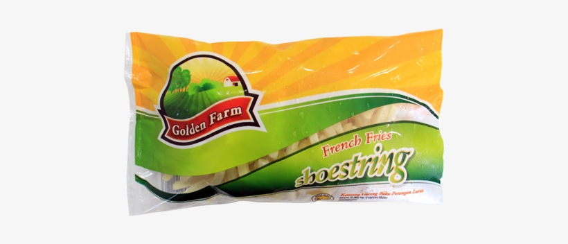 Golden Farm French Fries Shoestring 500 Gr - Golden Farm Shoestring 500 Gr, transparent png