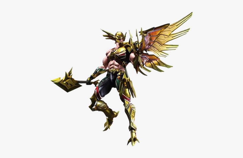 Hawkman Png File - Dc Comics Variant Play Arts Kai Hawkman Action Figure, transparent png