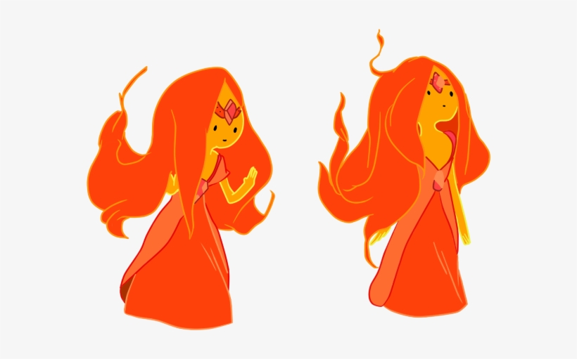 Flame Princess Original Desing By Julietsbart-d4sqqg5 - Imagenes De La Princesa Flama De Hora De Aventura, transparent png