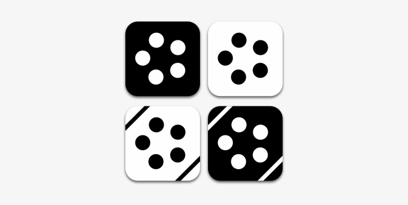Player Movement Is Constrained To Opposite Colors Of - Dice Game, transparent png