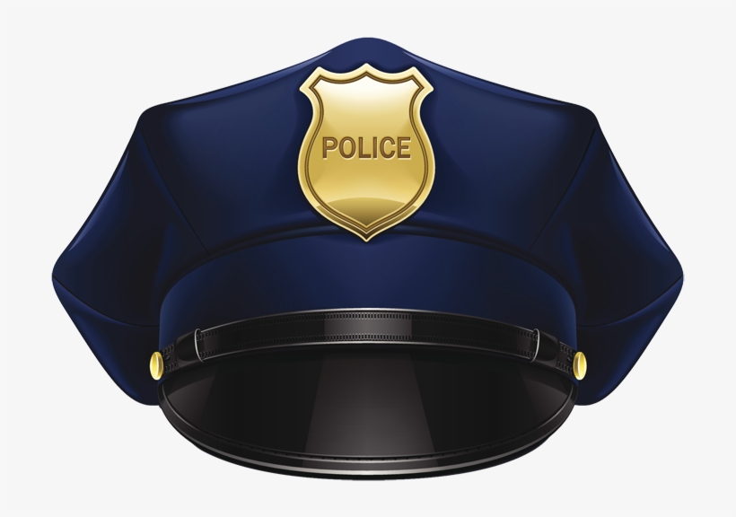Police Car Clipart - American Police Hat Png, transparent png