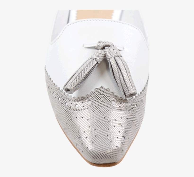 Mules Joolie 6 Java Metalic Silver Kid White Ls Natural - Melvin & Hamilton Joolie Ciabattine Metallic Silver/,, transparent png