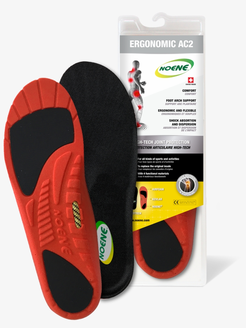 Ergonomic-ac2 Insoles - Plantilla Absorcion De Impactos, transparent png