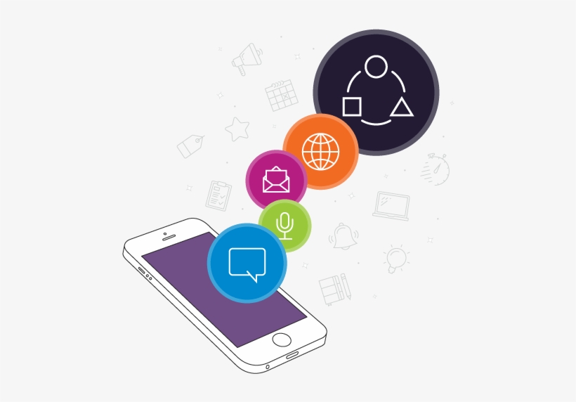 Multichannel Illustration - Technology In Communication Png, transparent png