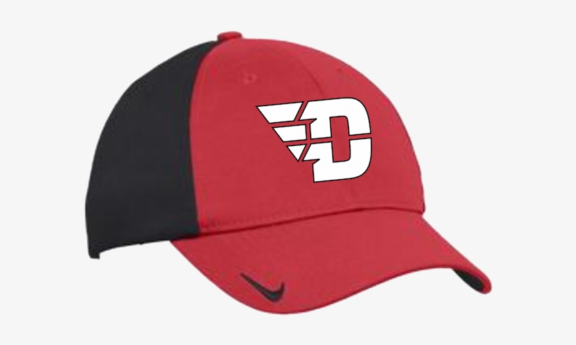 nike red and black hat