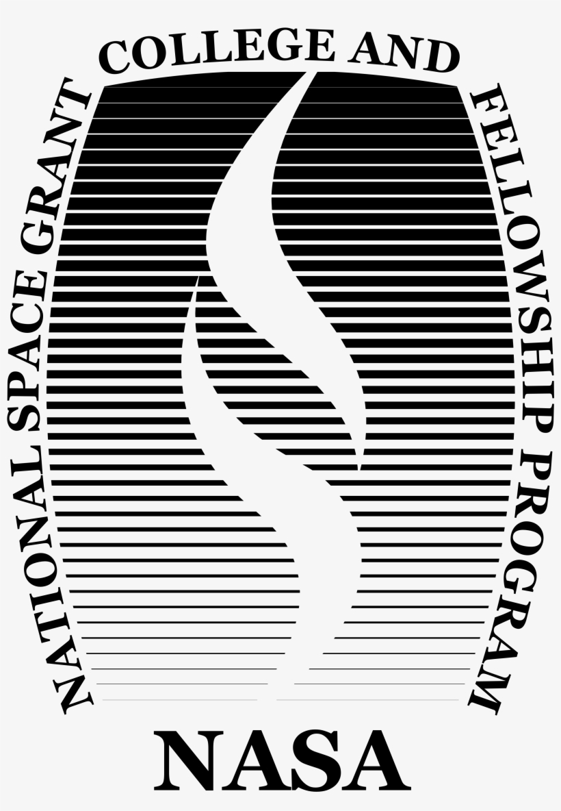 National Space Grant B&w - Logo, transparent png