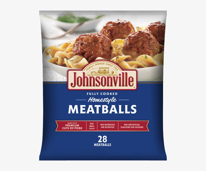 Johnsonville Meatballs, Homestyle - 24 Oz, transparent png