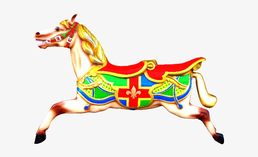 Carousel Horse Wall Display Lh - Horse, transparent png