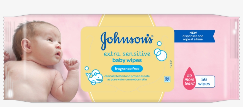 johnson's water wipes