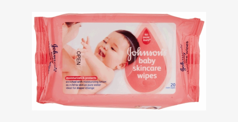 Johnson Wipes For Babies - Johnsons Baby Skincare Wipes Gentle Cleaning For Little, transparent png