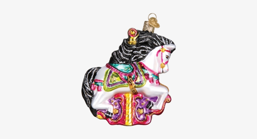 Carousel Horse Ornament Carousel Horse Ornament Carousel - Old World Christmas Pacific Blue Tang Tropical Fish, transparent png