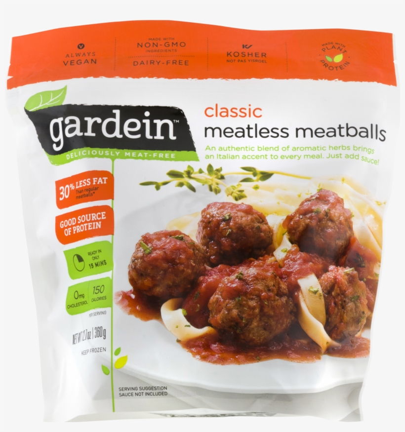- Meatless Meatballs - Gardein Meatless Meatballs, transparent png