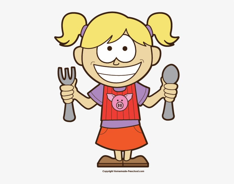 Free Bbq Clipart - Hungry Clipart Png, transparent png