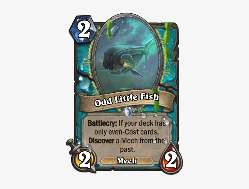 How To Train Your Dragon - Baby Murloc Hearthstone Card, transparent png