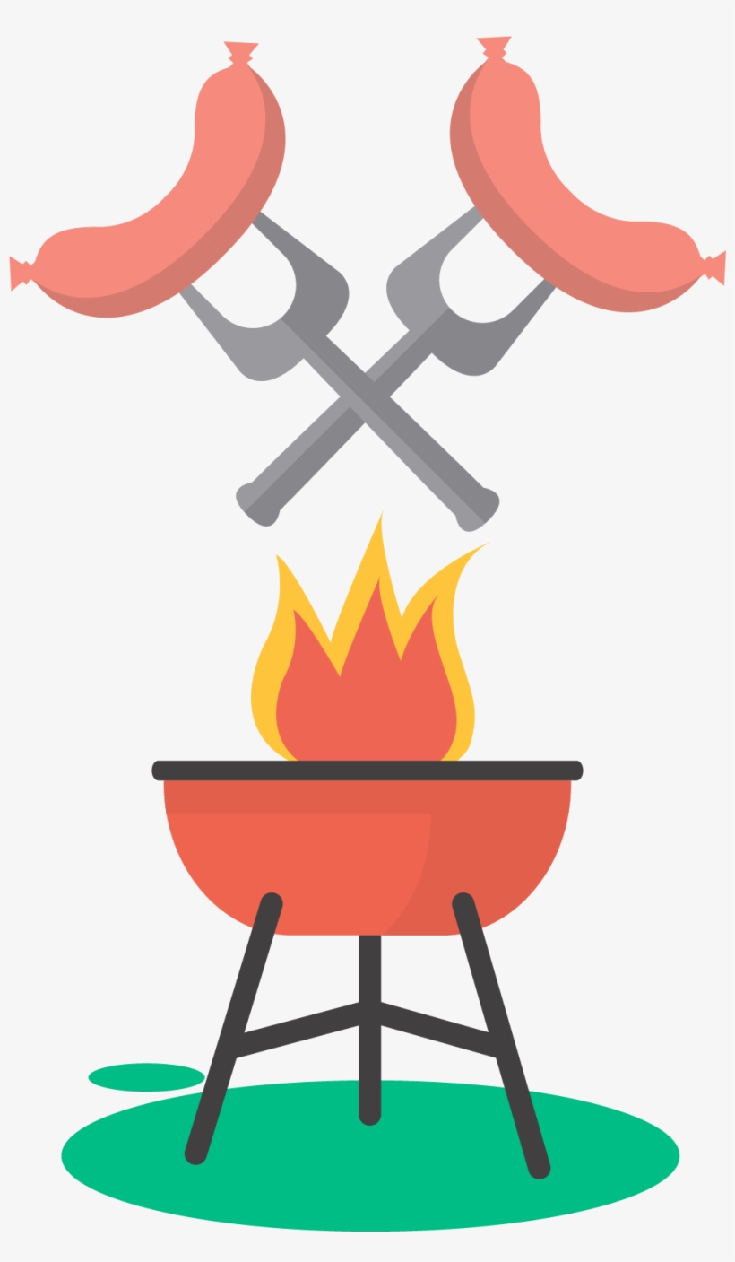 Jpg Black And White Download Barbecue Clipart Corporate - Espeto De Churrasco Desenho, transparent png