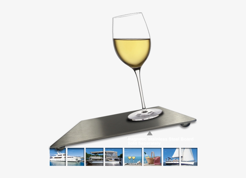 Antispill Wine Glasses For Boats, Sailboats, Pontoons, Anti Spill